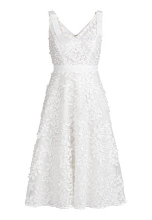 KLEO 3D MIT SCHLEIFENDETAILS - Ballkleid - weiß