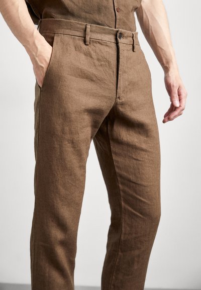 NN.07 THEO - Püksid - brown