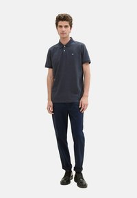 TOM TAILOR Polo - sky captain blue white melange