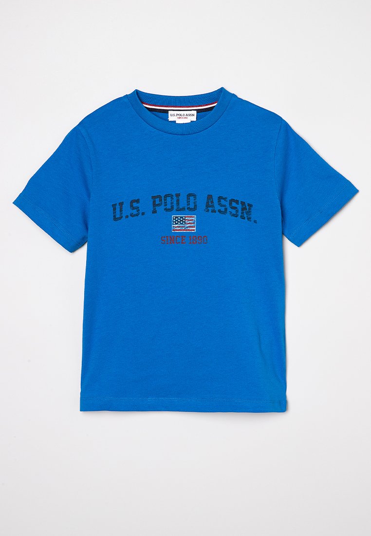 U.S. Polo Assn. T-shirt print lichtblauw