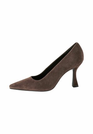 Next FOREVER COMFORT CHISEL TOE HEEL COURT - Avokkaat - mottled brown