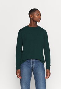 Selected Homme SLHBERG CREW NECK - Strikkegenser - botanical garden melange