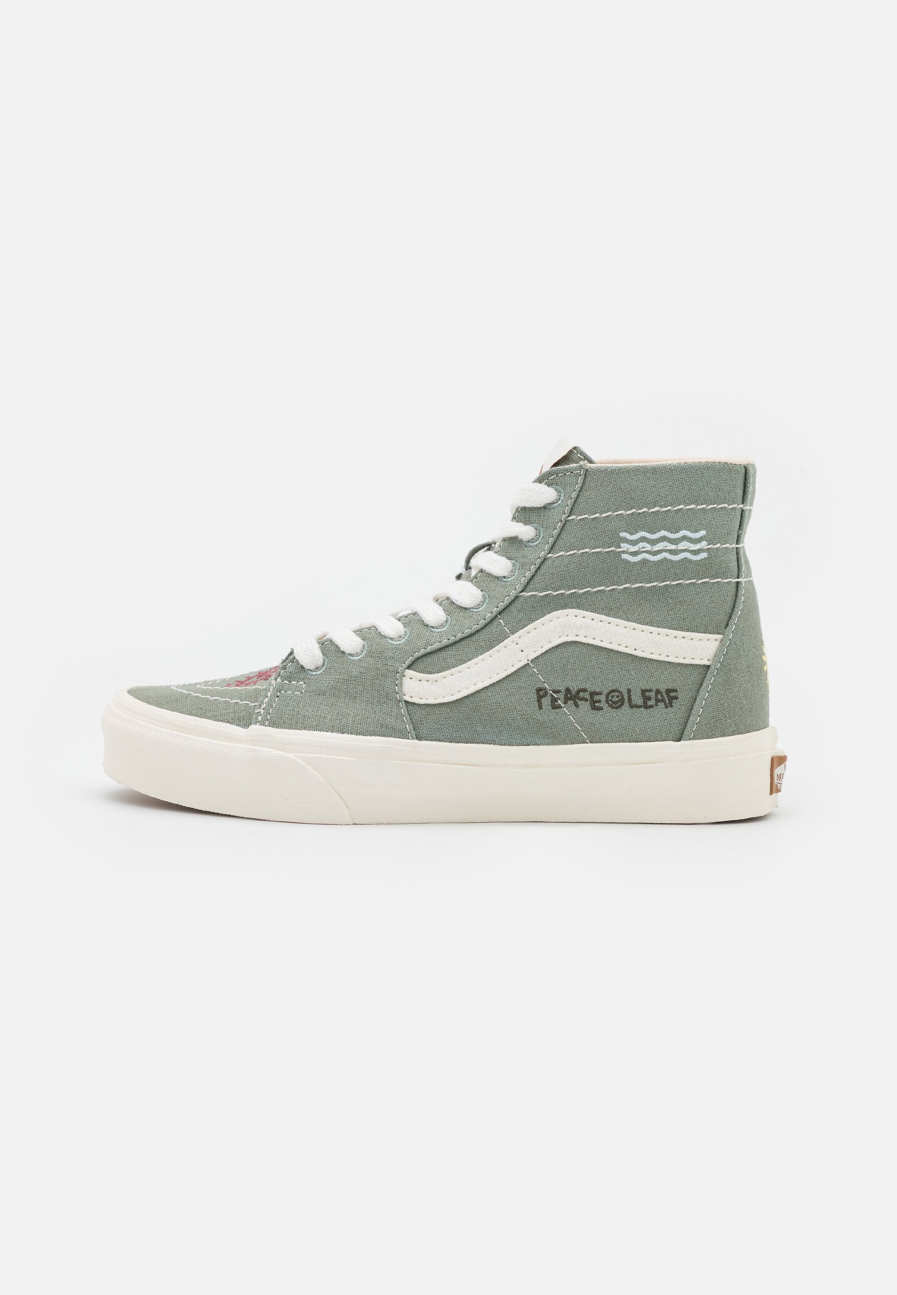 vans bota cuadros
