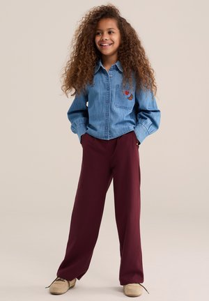 WE Fashion, WE FASHION - Püksid - burgundy red