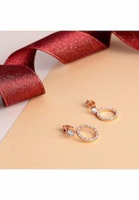 CHRIST ZIRKONIA - Örhänge - rose gold-coloured