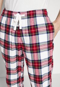 Abercrombie & Fitch CLASSIC SLEEP PANT - Calças de pijama - cream/tartan