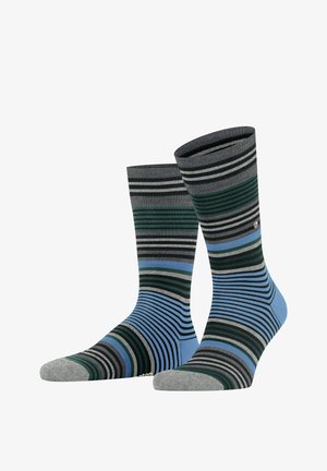 Burlington Stripe - Calze - black