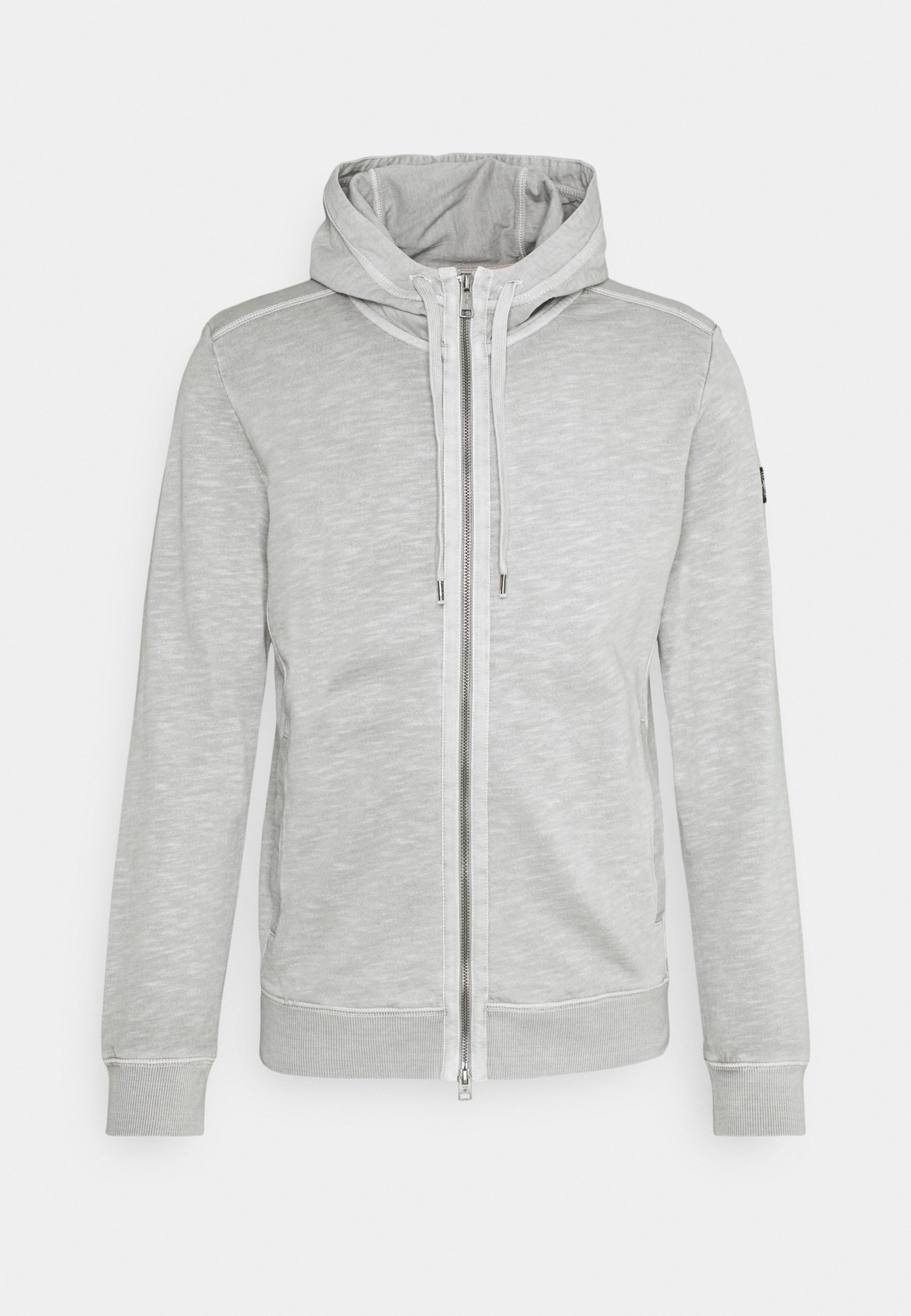 polo grey zip up moletom com capuz