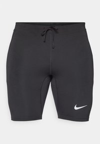 FAST HALF TIGHT  - Leggingek - black