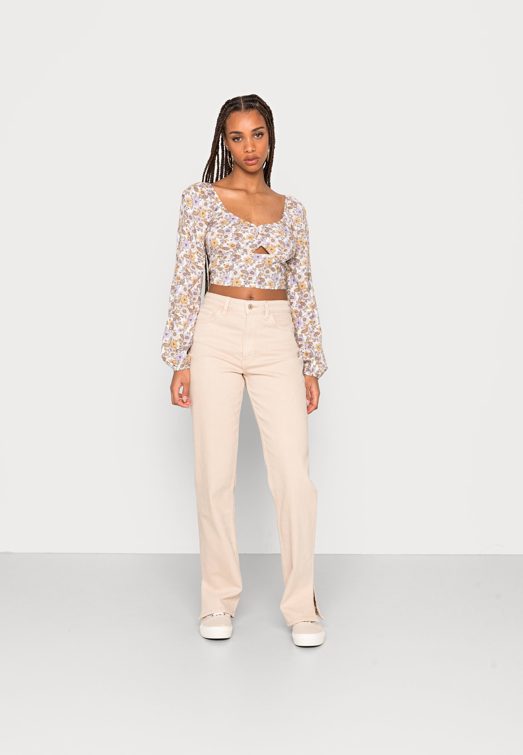 Hollister Co. UHR PINK SIDE SLIT 90S 