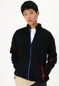 YOURTURN FLEECE JACKET UNISEX - Φλις πουλόβερ - black