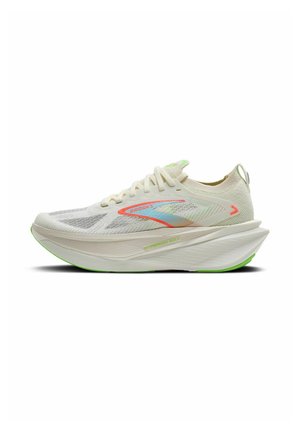 HYPERION MAX 3 - Road running shoes - coconut green gecko pink clay