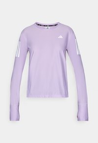 Long sleeved top - powder plum