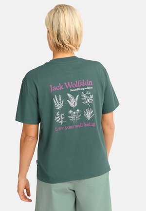 CURIOUS T W - T-shirt print - plant sago palm