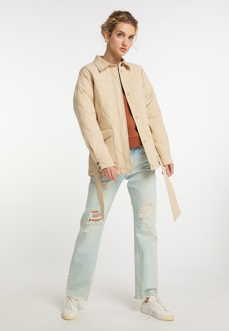 Damen Leichte Jacken | DreiMaster DREIMASTER TUXE Übergangsjacke hellbeige/beige - ND02123 Damen Leichte Jacken | DreiMaster DREIMASTER TUXE Übergangsjacke hellbeige/beige - ND02123
