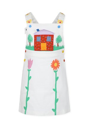 SALOPETTE - Robe en jean - ivory