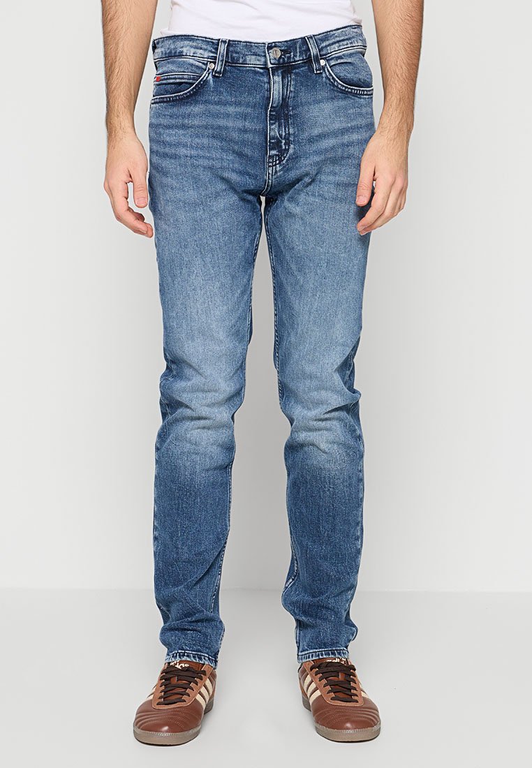 Boss Straight leg jeans lichtblauw