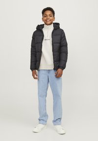 Jack & Jones Junior JORVESTERBRO QUARTER ZIP - Felpa - moonbeam