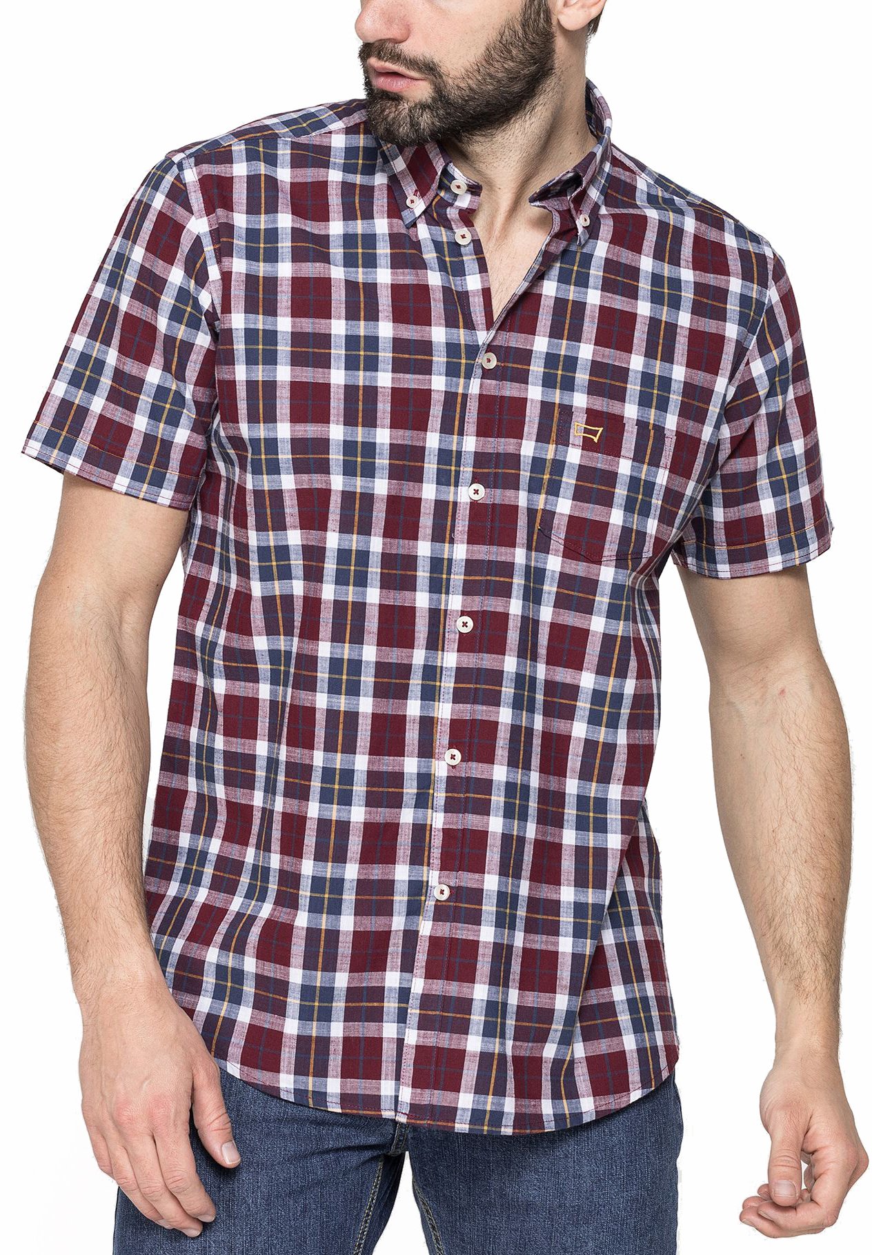 Carrera Jeans Camicia - rosso blu/bianco/rosso - Zalando.it