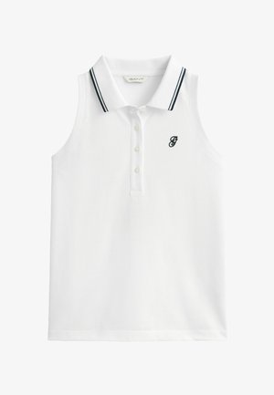 GANT, SLEEVELESS - Poloshirt - white