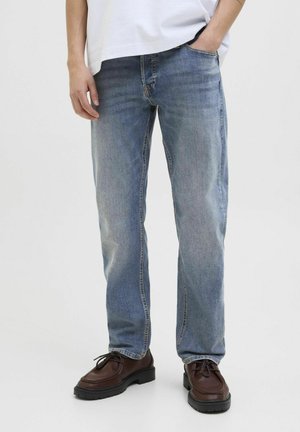 Džínsy s rovným strihom - blue denim