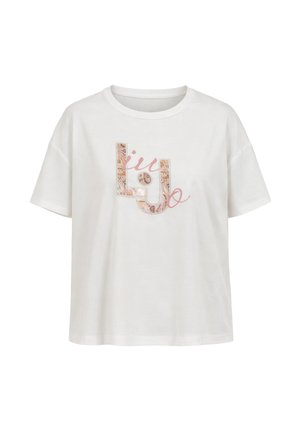 LIU JO, VA6164JS360 - T-shirt con stampa - white
