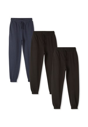 PACK OF 3 - Pantaloni sportivi - 2x Black, 1x Blue