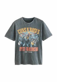 LICENSE REGULAR - Triko s potiskem - charcoal grey guns n roses