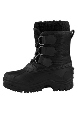 WINTERSTIEFEL WINTERSCHUHE GEFÜTTERTE SCHNEESTIEFEL BIS -30°C - Schnürstiefel - schwarz