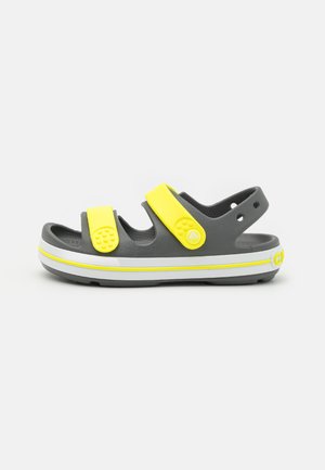 CROCBAND CRUISER UNISEX - Pool slides - slate grey/acidity