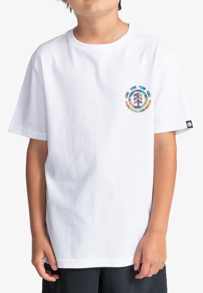 Kinder T-Shirts | Element MAGMA ICON T-Shirt print optic white/weiß - WU93667 Kinder T-Shirts | Element MAGMA ICON T-Shirt print optic white/weiß - WU93667