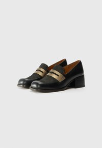 Chie Mihara BRO - Klasické lodičky na opätku - tuka black/dancy bronce/dali plomo