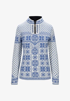 Dale of Norway, DALE OF NORWAY SWEATER PEACE FEM - Strikkegenser - blue