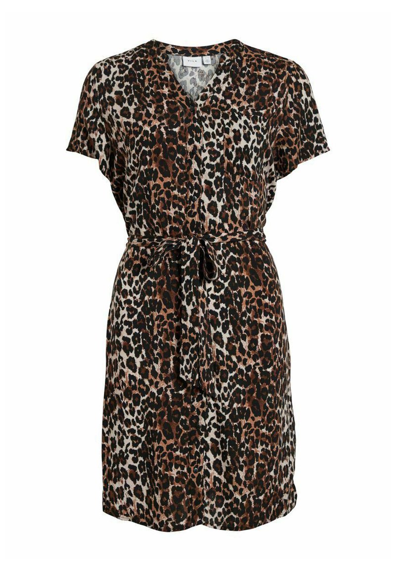 Vila Blousejurk beige Vila Blousejurk beige