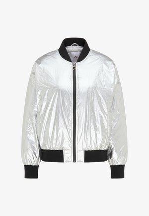 myMo Bomber Jacket - silber