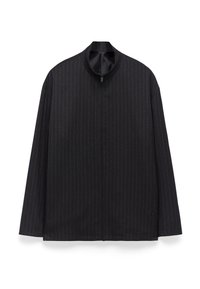 STRIPED ZIP-UP - Giacca leggera - grey stripe