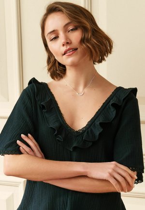 Laura Ashley, Bluse - black