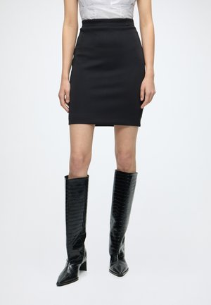Marc Cain Jupe crayon - black