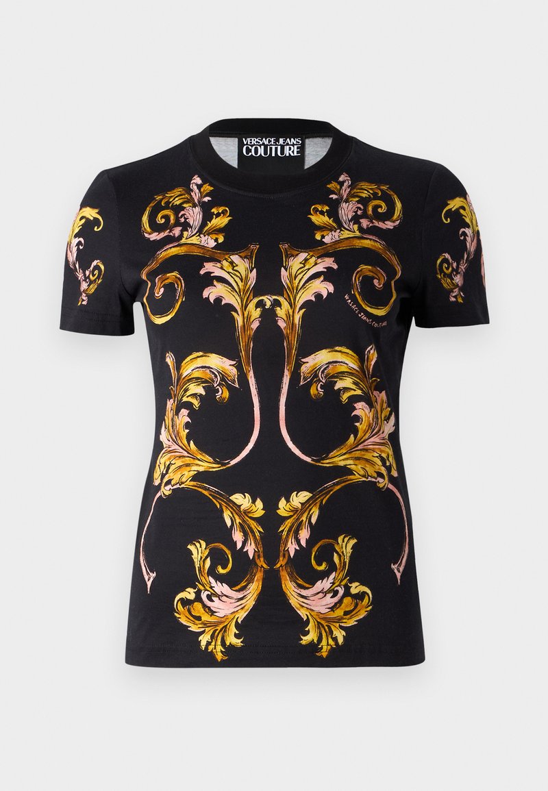 Versace Jeans Couture T-shirt print zwart