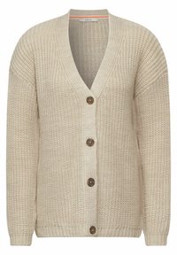 Cecil Cardigan - mottled beige
