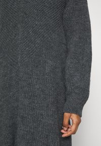 ONLY Petite ONLJADA DRESS - Robe pull - dark grey melange