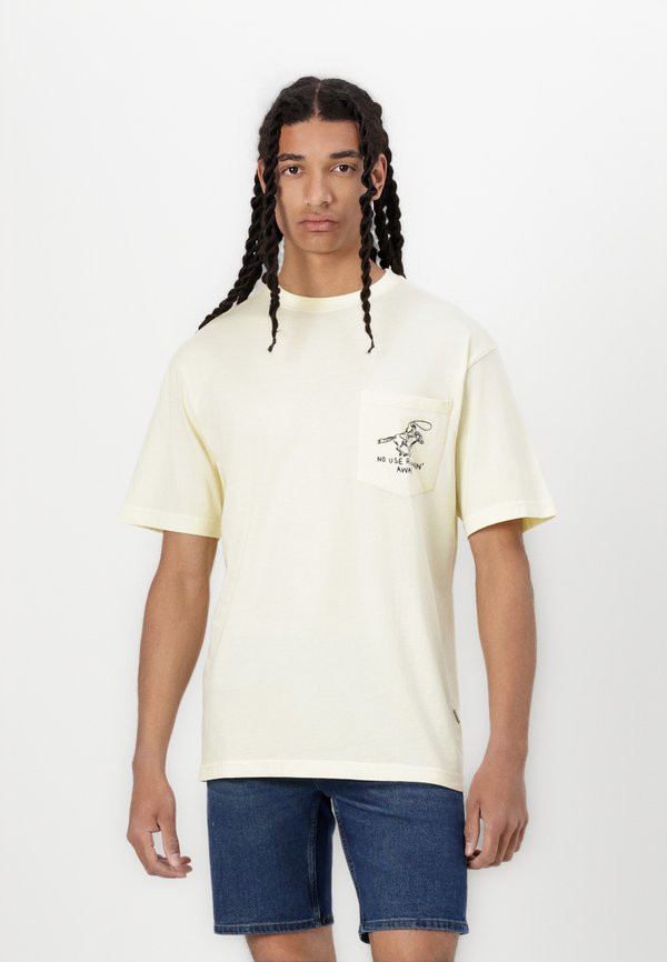 ONSDREWIN WASHED TEE - Print T-shirt - flan4