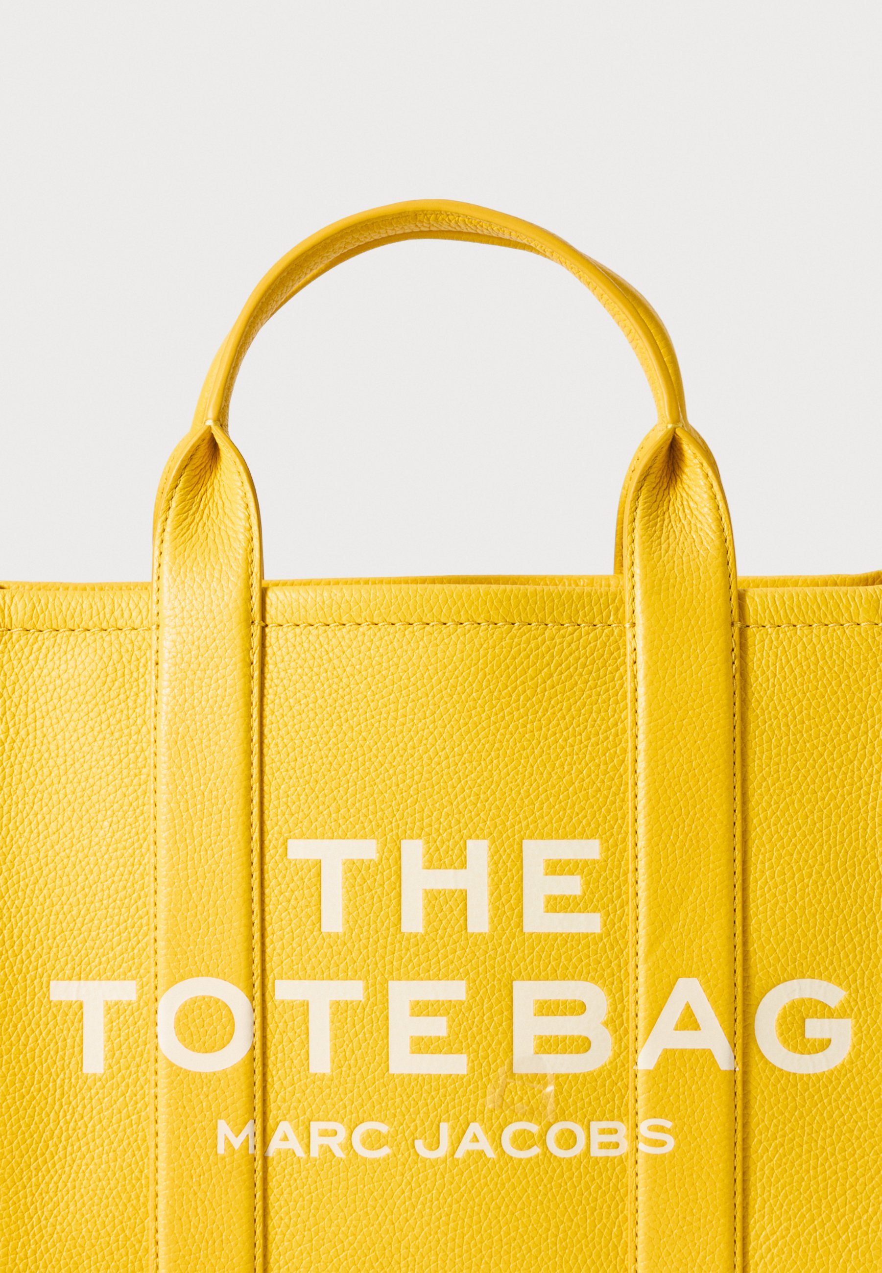 MARC MARC JACOBS 蛍光イエローPCバッグ MARC JACOBS THE MEDIUM TOTE - Bolso de mano - sun/amarillo