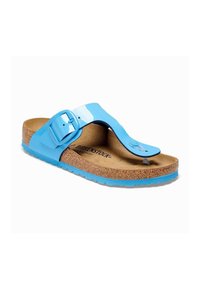 Birkenstock TIEFFUSSBETT - Mules - patentskyblue
