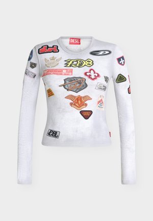 Diesel, T-ELE-LONGSLEEVE - Μπλούζα με μακριά μανίκια - 100a