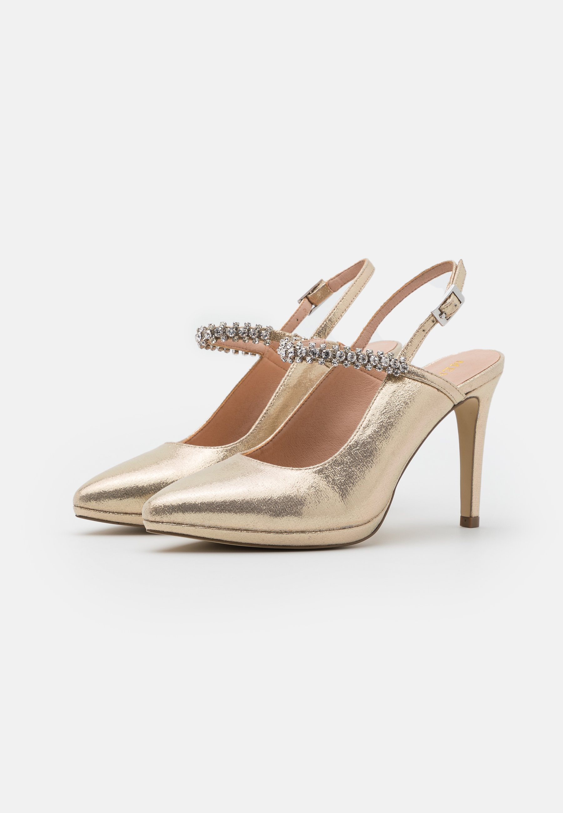 Menbur Zapatos altos - gold/dorado - Zalando.es