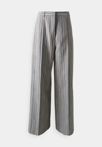 SALENI TROUSERS - Calças - lead gray