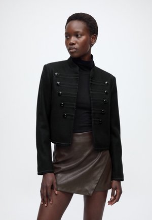 ONLY, ONLNANCY UNIFORM JACKET - Леко яке - black