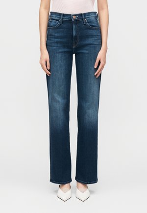 THE KICK IT - Džínsy s rovným strihom - dark-blue denim