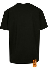 Forgotten Faces OVERGROWN HEAVY OVERSIZED TEE UNISEX  - T-shirts med print - black